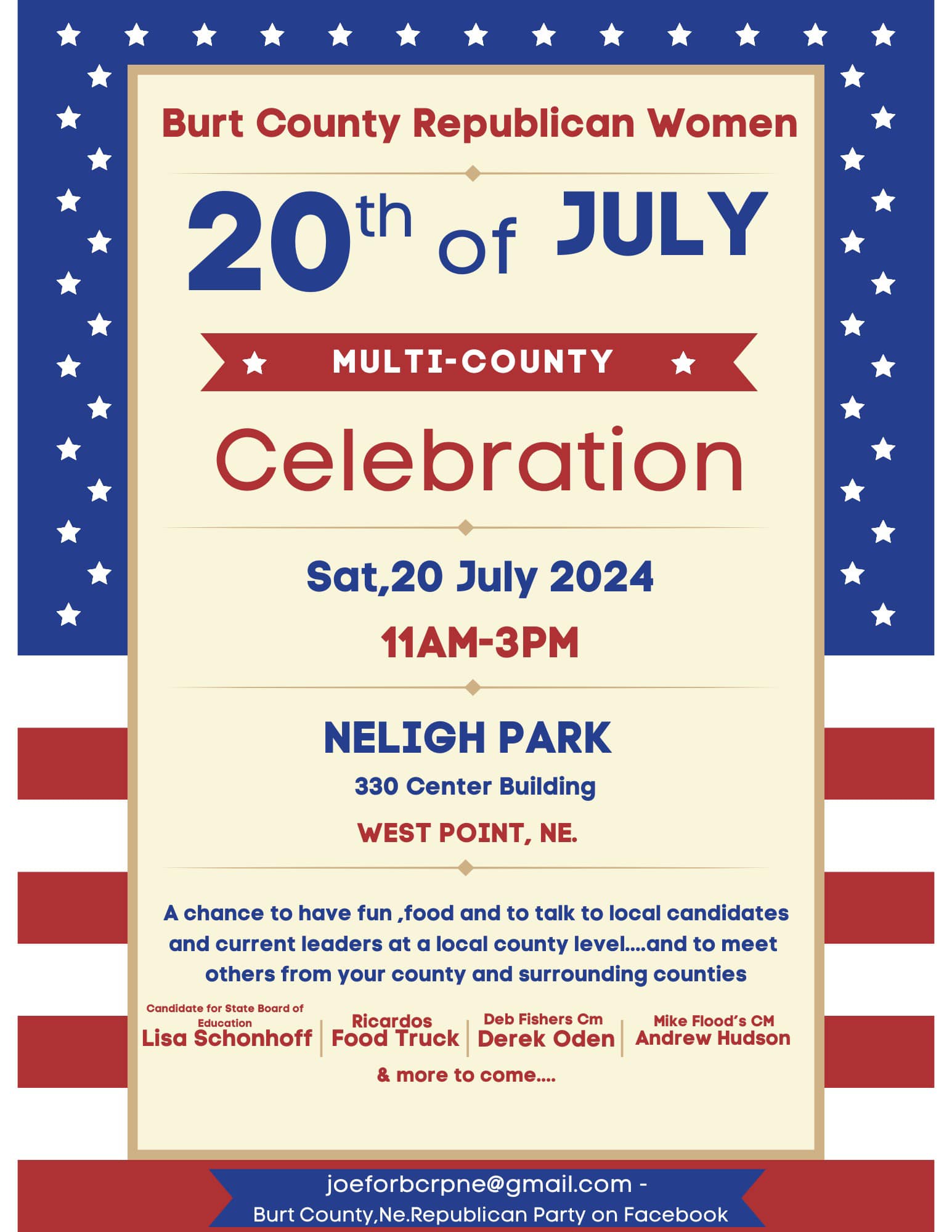 Burt County to Host Multi-County Event on July 20th